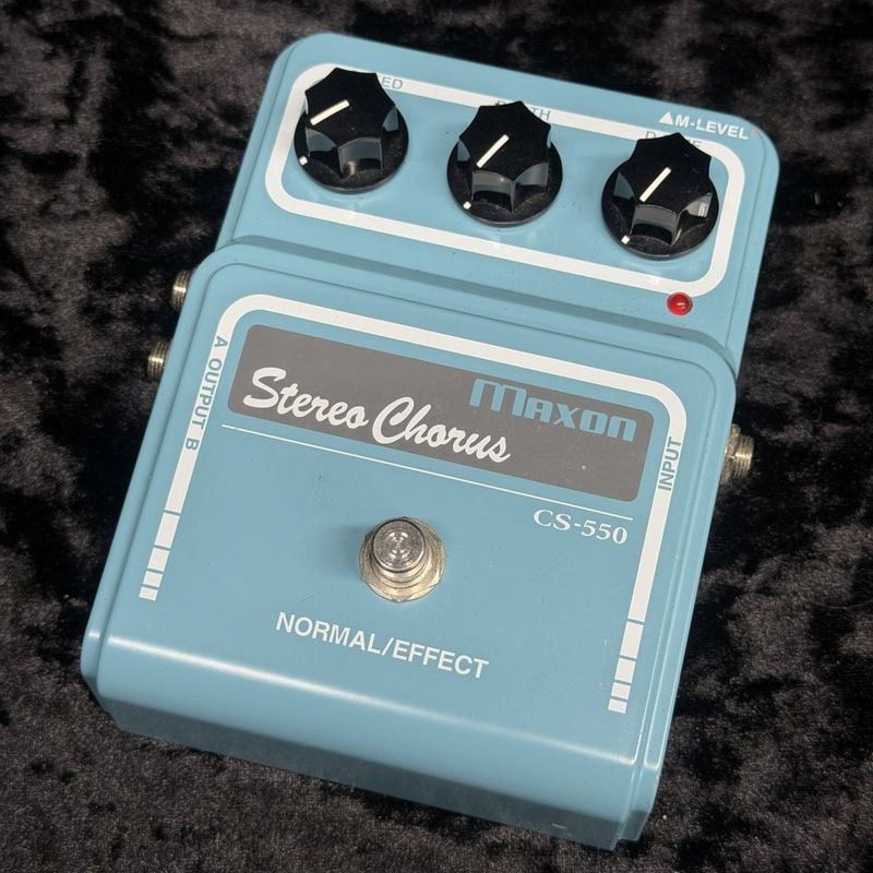 中古】MAXON / CS550 / Stereo Chorus with AC Adapter 【新宿店