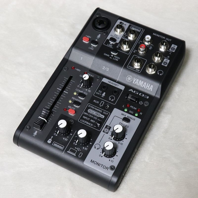 中古】YAMAHA / AG03MK2 B Live Streaming Mixer 【梅田店