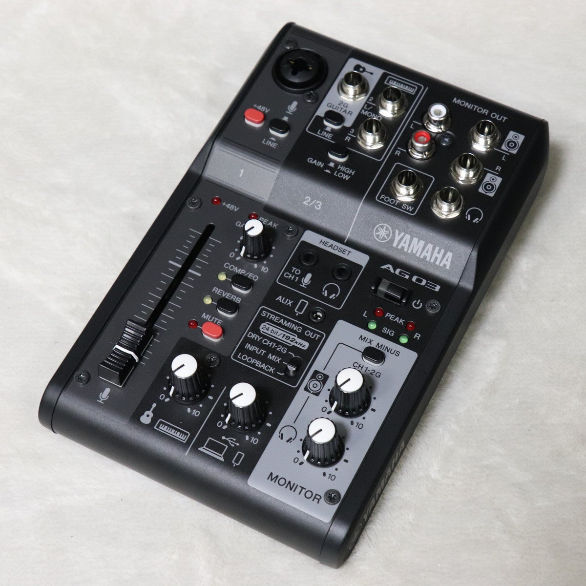中古】YAMAHA / AG03MK2 B Live Streaming Mixer 【梅田店