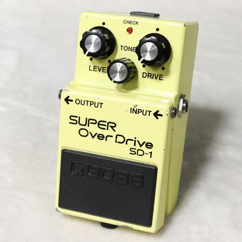 1983年日本製 JRC4558DD艶有 BOSS SD-1 オーバードライブ 中古】BOSS / SD-1 日本製 JRC4558DD 艶あり ACA 【梅田店