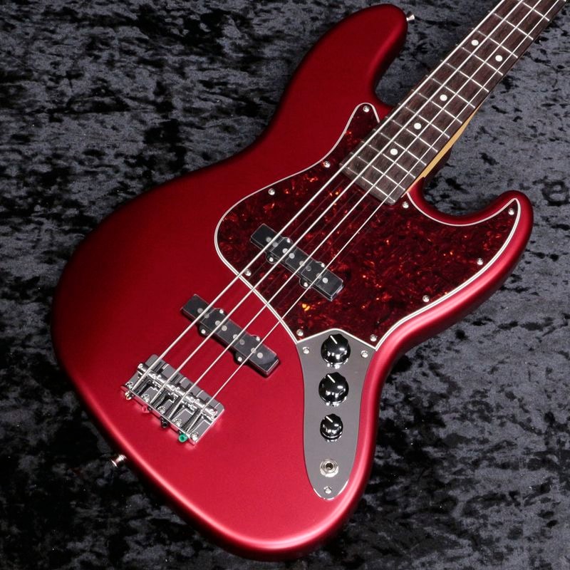 Fender / FSR Collection Hybrid II Jazz Bass Satin Candy Apple Red with Matching Head 【新宿店】
