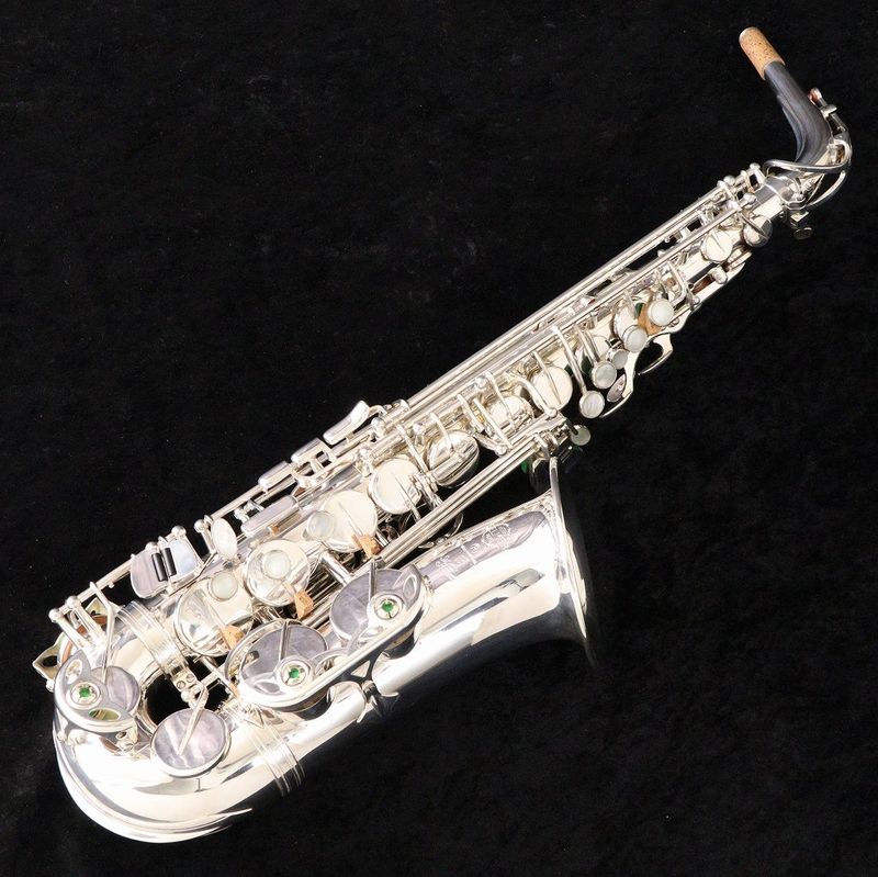 【中古】SELMER / Alto SA80SP W/O アルトサックス 彫刻なし 銀メッキ仕上げ SN.31xxxx【ウインドパル】