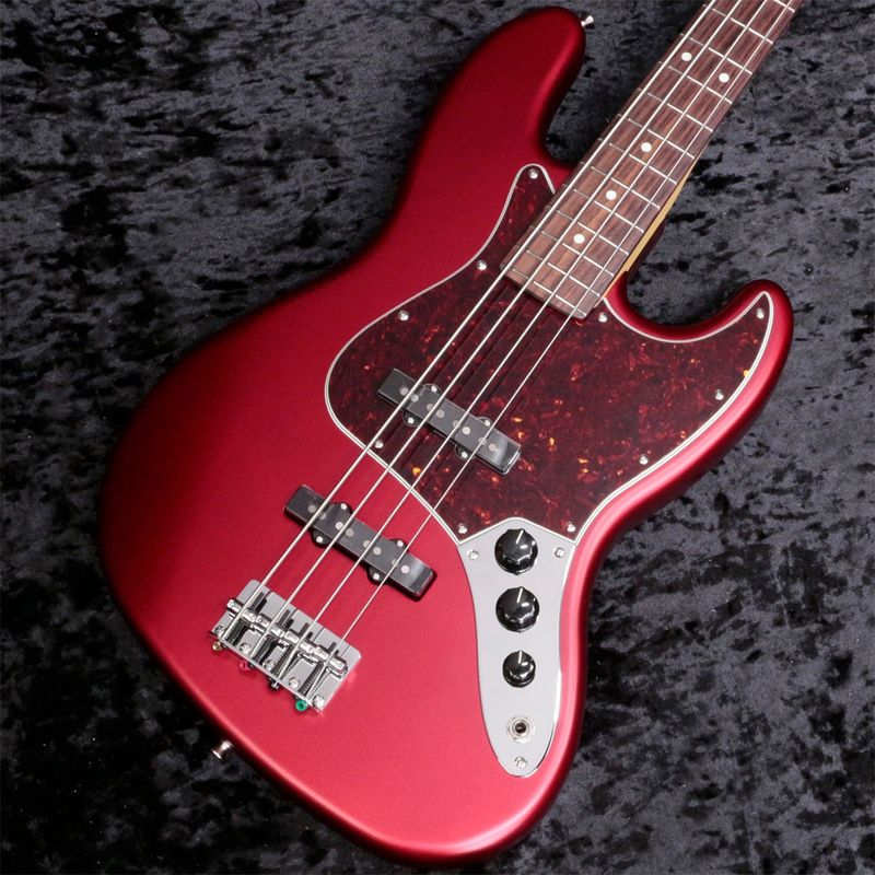 Fender / FSR Collection Hybrid II Jazz Bass Satin Candy Apple Red with Matching Head 【新宿店】