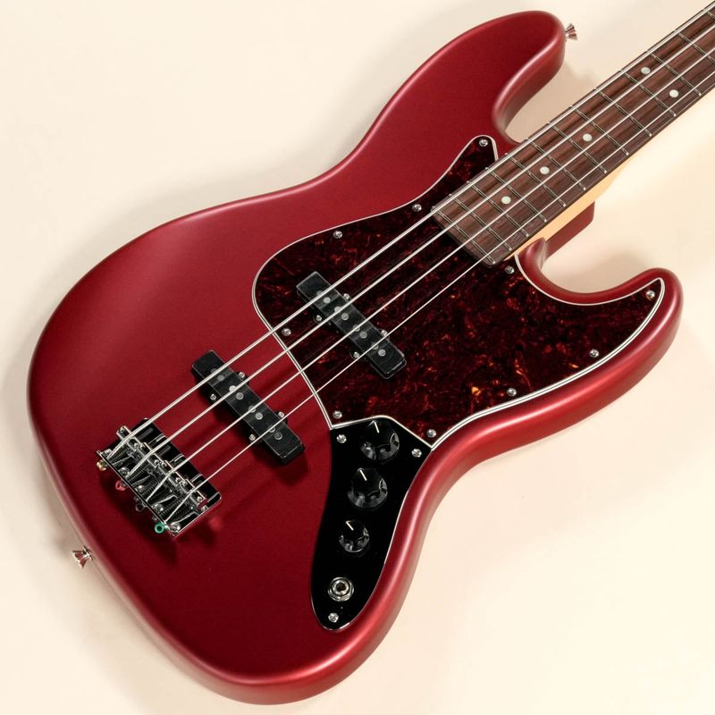 Fender / Made In Japan Ishibashi FSR Collection Hybrid II Jazz Bass Satin Candy Apple Red with Matching Head【渋谷店】
