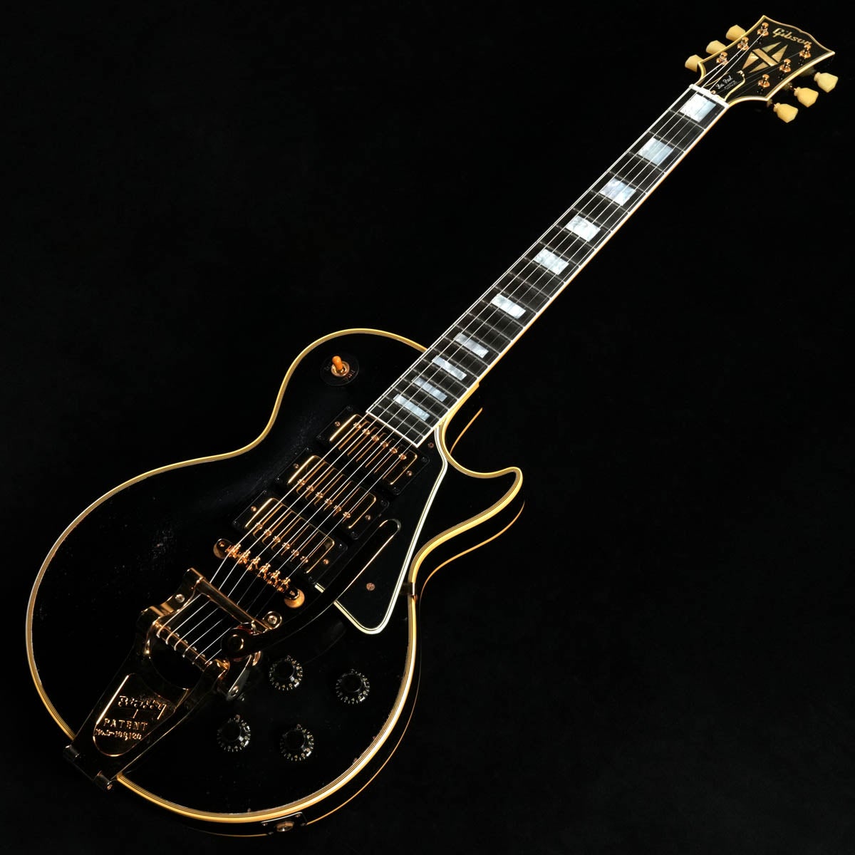 Gibson Custom / Murphy Lab 1957 Les Paul Custom Reissue 3PU w/Bigsby Light Aged Ebony 사진 2