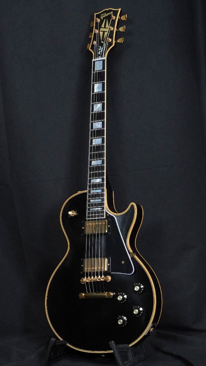 GIBSON CUSTOM / Murphy Lab 1968 Les Paul Custom Reissue Ultra Light Aged Ebony 【오차노미즈 본점 FINEST GUITARS】 사진 2