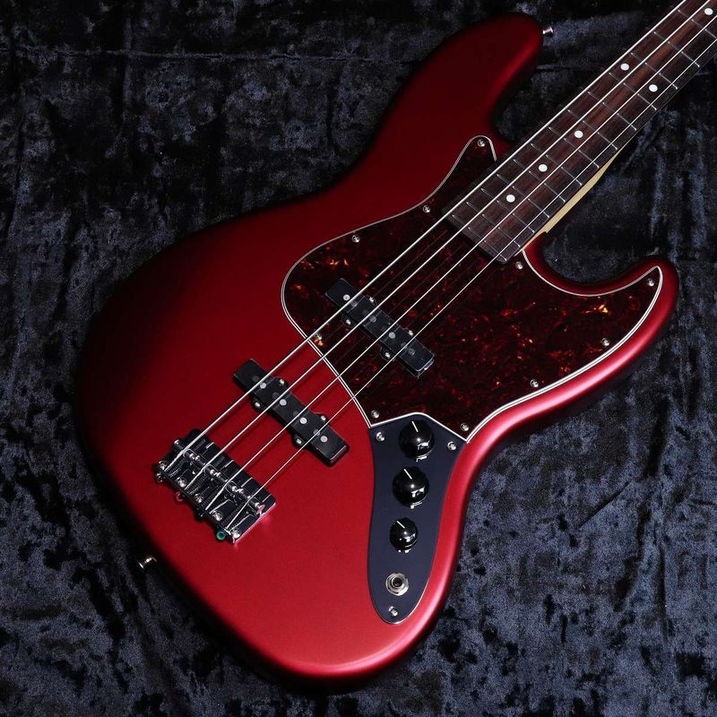 [特典付き]Fender / FSR Collection Hybrid II Jazz Bass Satin Candy Apple Red with Matching Head [日本製]【横浜店】【S/N:JD26029012】【4.09kg】
