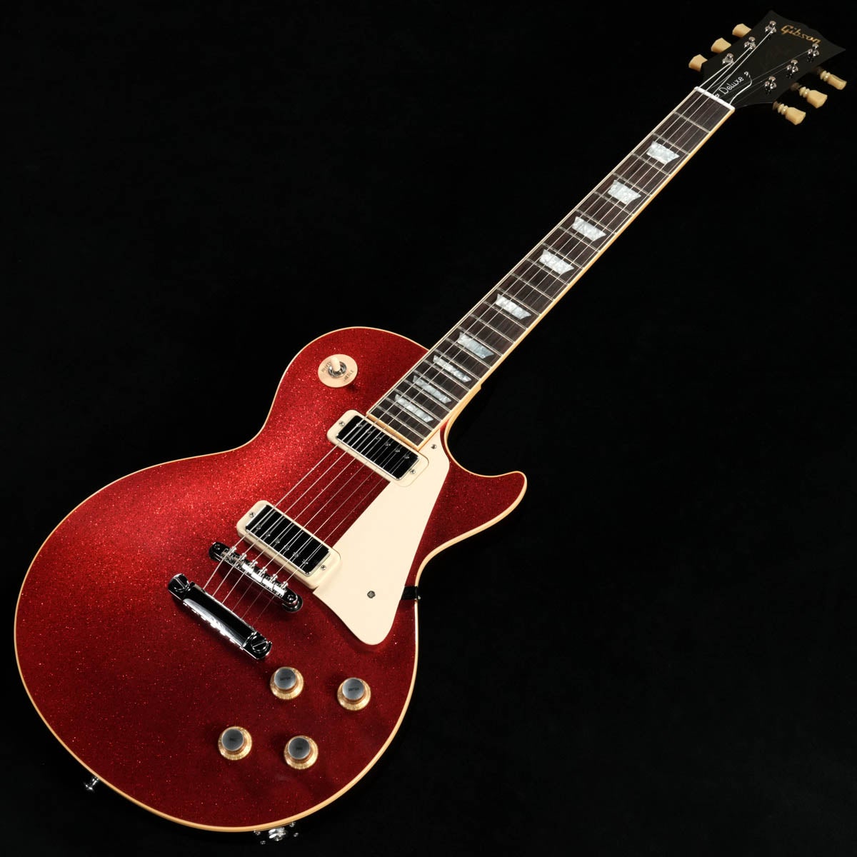 Gibson Custom Limited Edition 1976 Les Paul Deluxe Reissue VOS Red Sparkle 사진 3