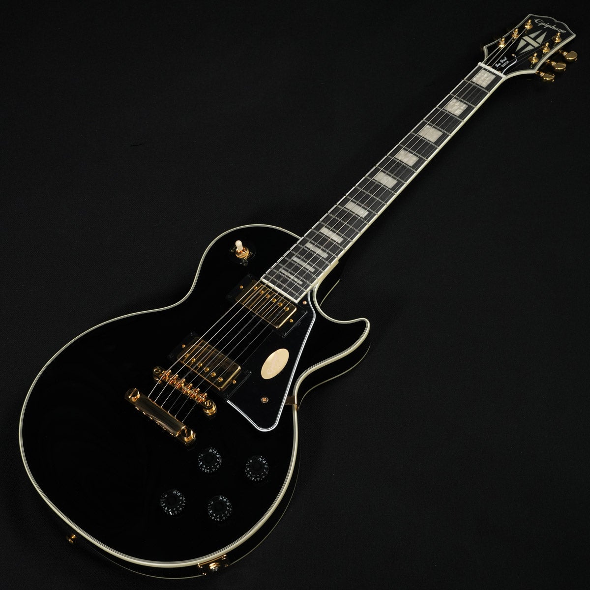 Epiphone / Inspired by Gibson Les Paul Custom Ebony ≪S/N:26061528585≫ 사진 4
