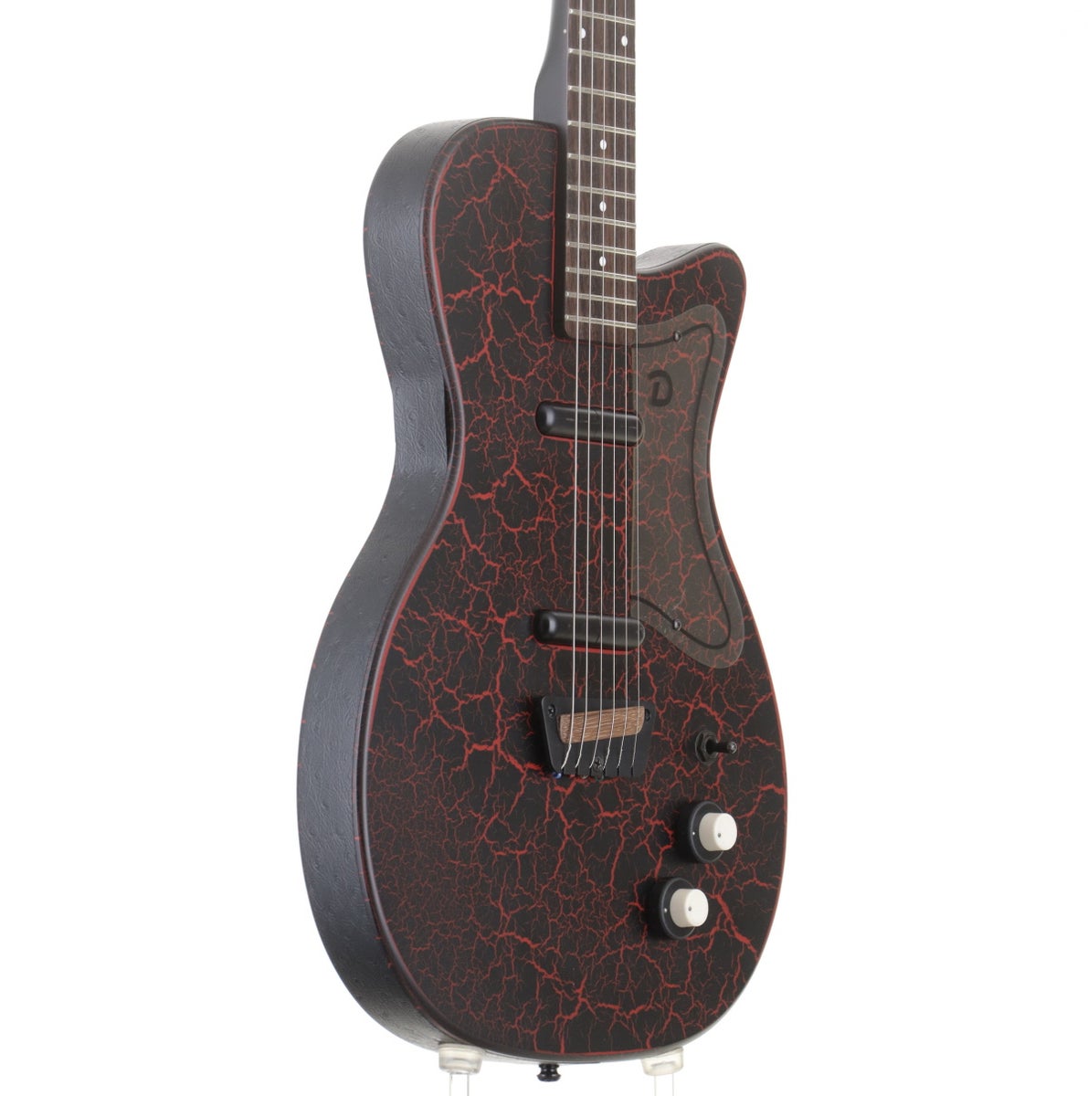 Danelectro / 56-U2 Black/Red Crackle Lava Finish [3.14kg] 대널렉트로 사진 2