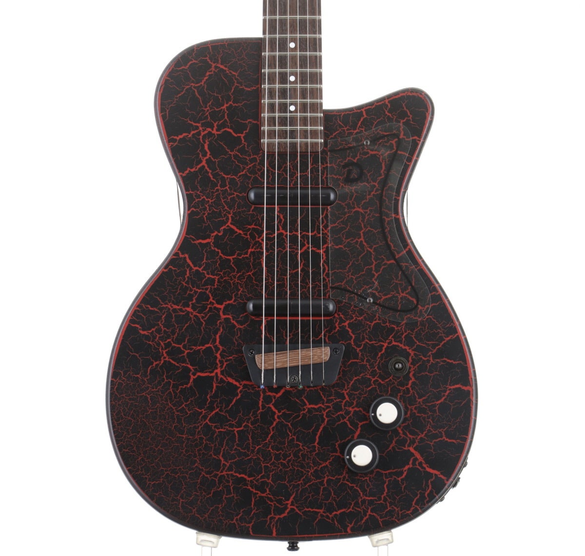 Danelectro / 56-U2 Black/Red Crackle Lava Finish [3.14kg] 대널렉트로