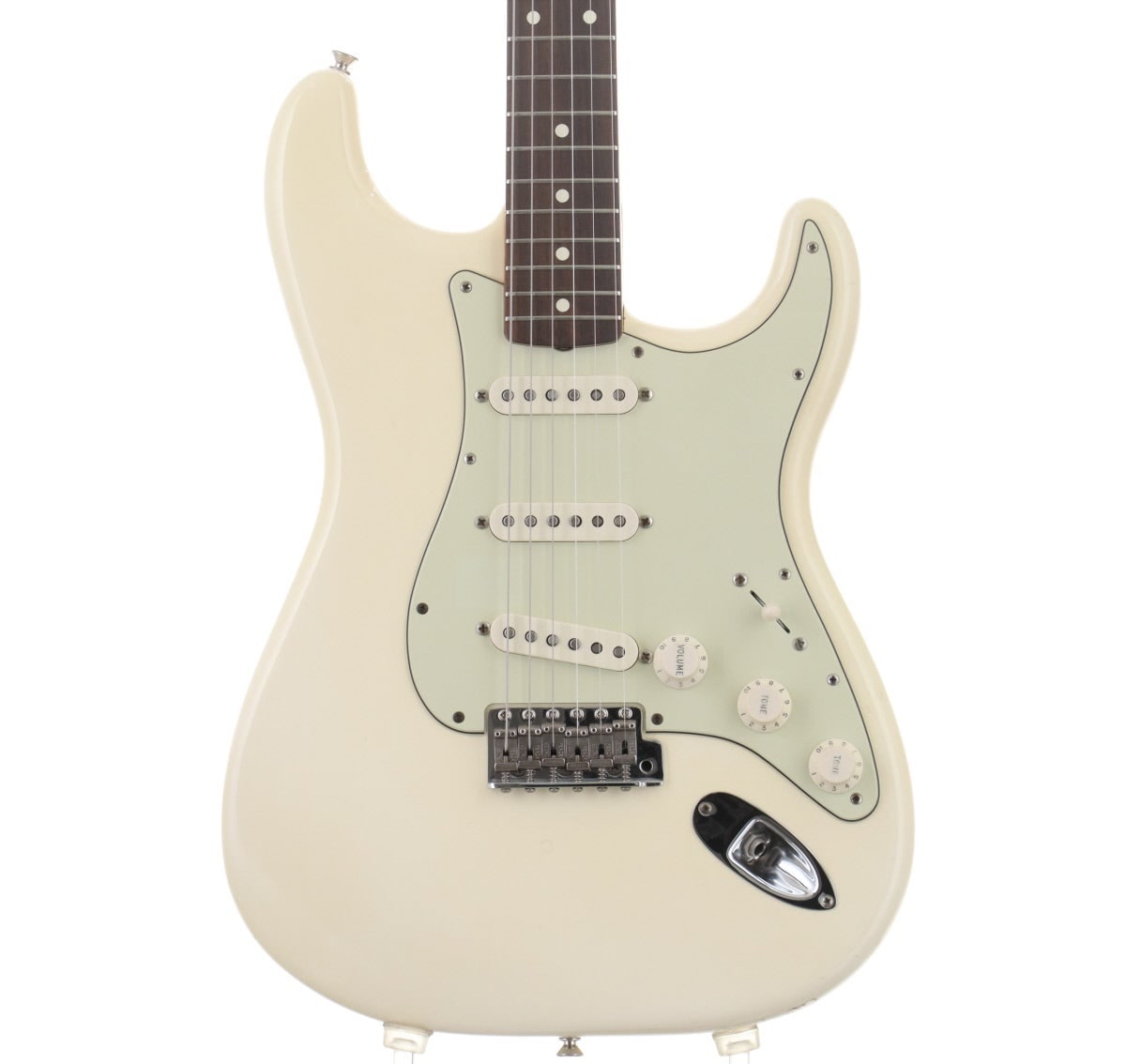 FENDER USA / American Vintage '62 Stratocaster Rosewood, Olympic White Thin Lacquer