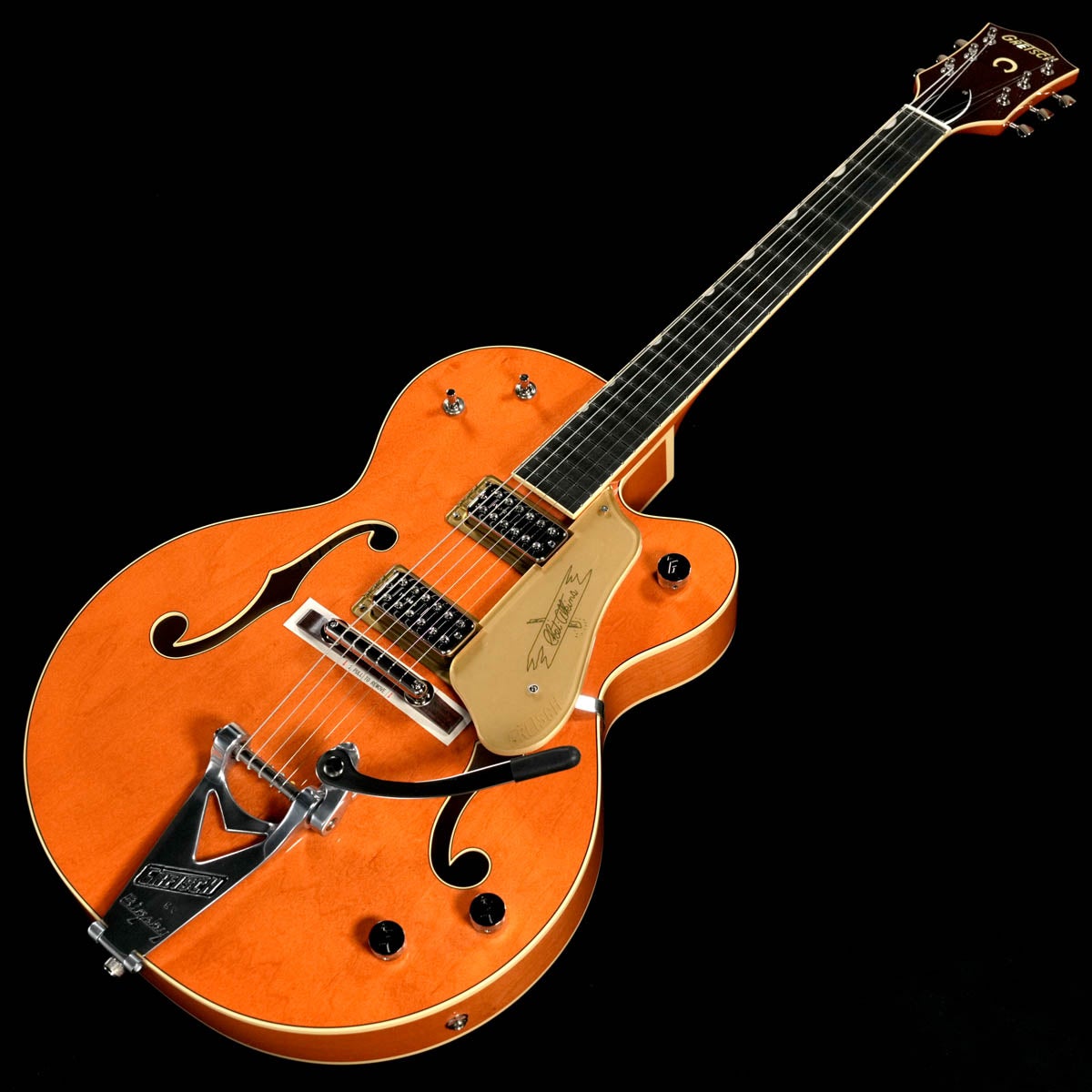 Gretsch / G6120T-59 Vintage Select Edition 59 Chet Atkins Hollow Body with Bigsby TV Jones Vintage Orange Stain Lacquer 사진 3