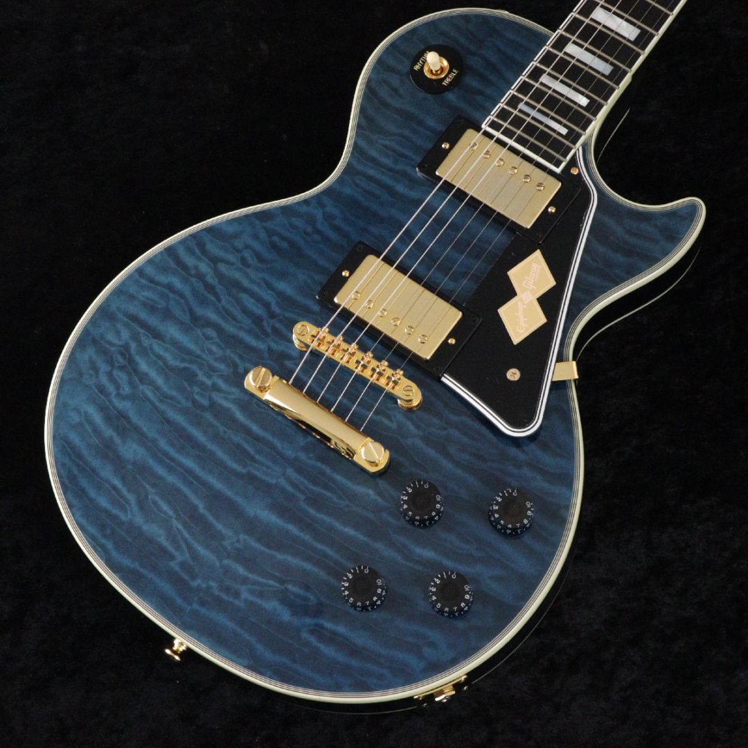 Epiphone / Inspired by Gibson Custom Dealer Select Les Paul Custom Quilt Viper Blue