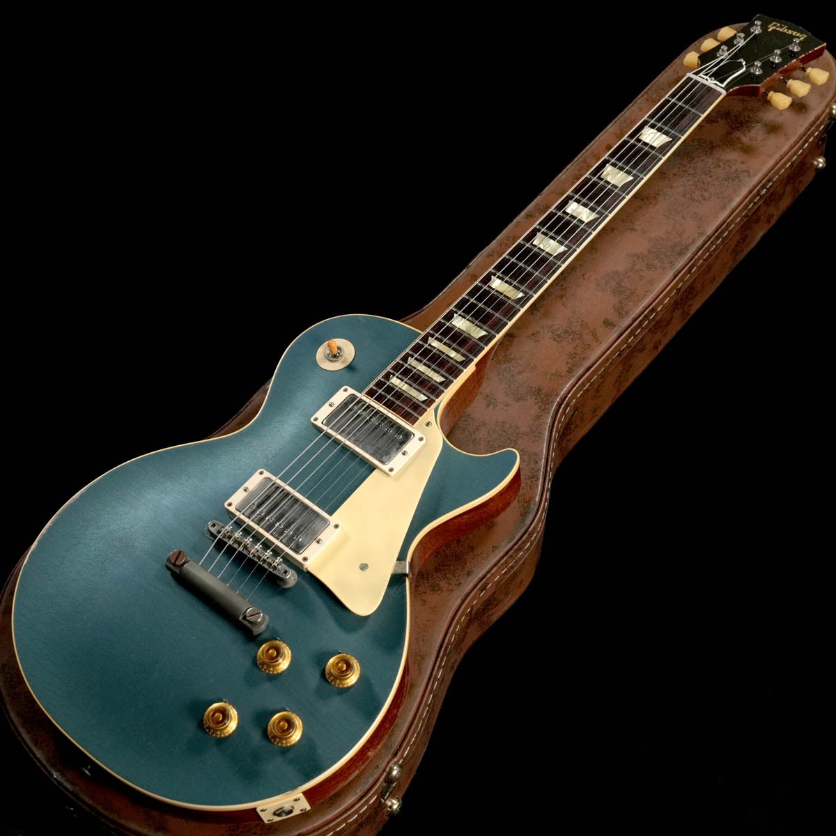 Gibson Custom / Murphy Lab 1958 Les Paul Standard Heavy Aged Antique Pelham Blue 사진 2