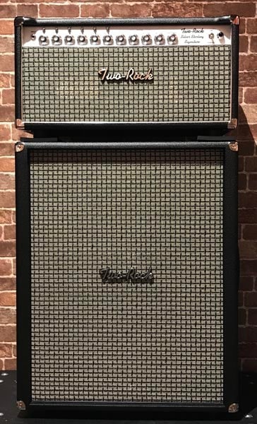 Two Rock / Silver Sterling Signature 150W w/ 2×12 SSS Width Cabinet Black Bronco Large Check Cloth