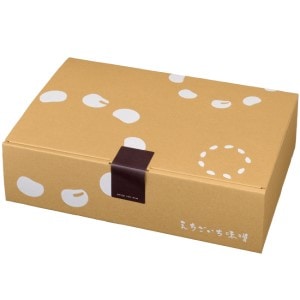 豆柄クラフトBOX （L）醤油仕切２個付