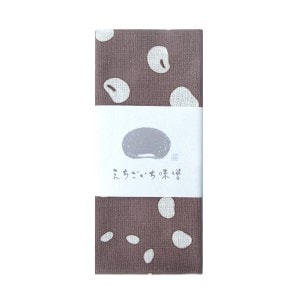 手ぬぐい　大豆と麹のわ＜薄あずき＞