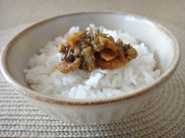 野沢菜きざみ みそ漬 80g