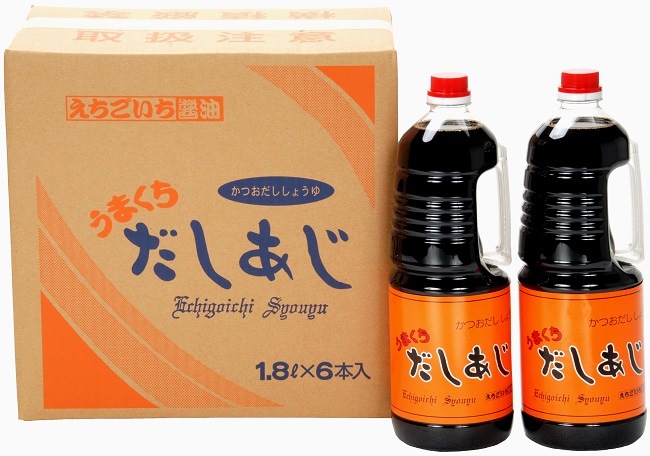 だしあじ 1.8リットル 6本入 | すべての商品 | えちごいち味噌 製造元