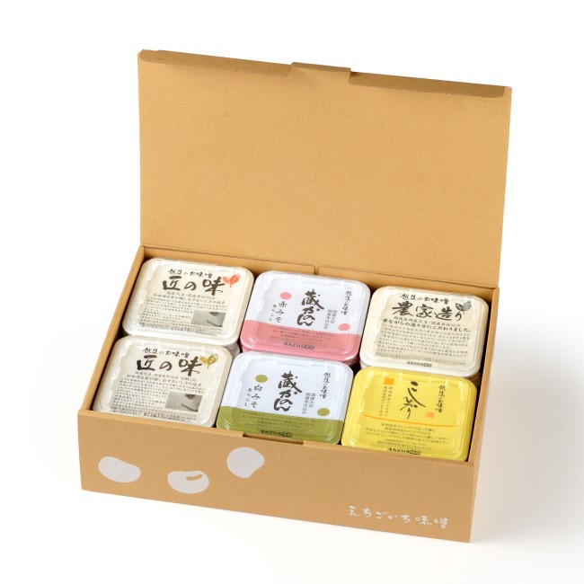六種のお味噌　味くらべ　樹【いつき】