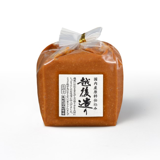 越後造り 赤みそ 600g