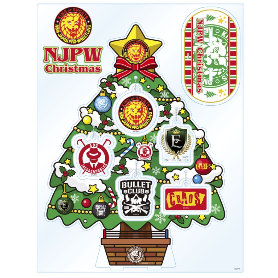 新日本プロレス クリスマスツリースタンド ユニットロゴ すべての商品 ジュウロクホウイオンラインショップ