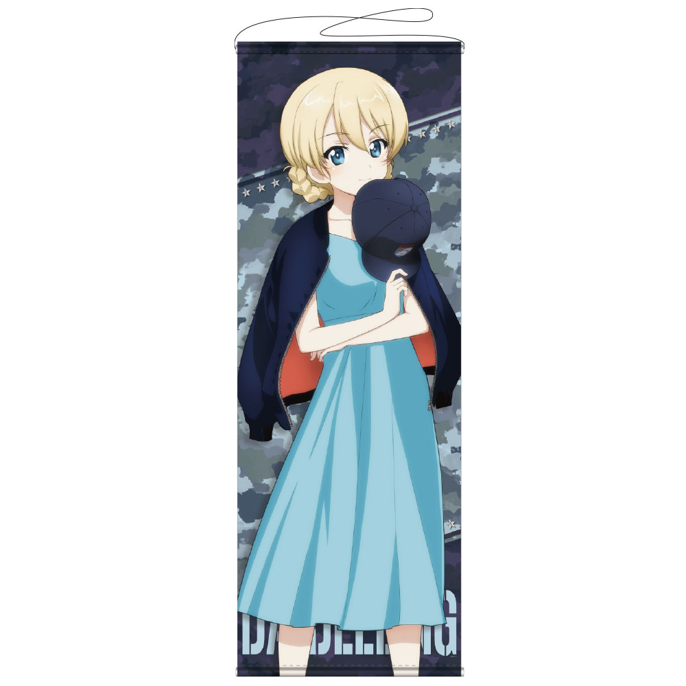 ガールズ＆パンツァー　MA-1スタイル　BIGタペストリー　ダージリン