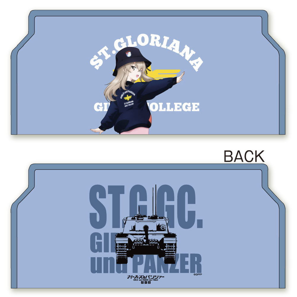 ガールズ＆パンツァー　MA-1スタイル　tenteコラボBOXティッシュカバー　島田 愛里寿