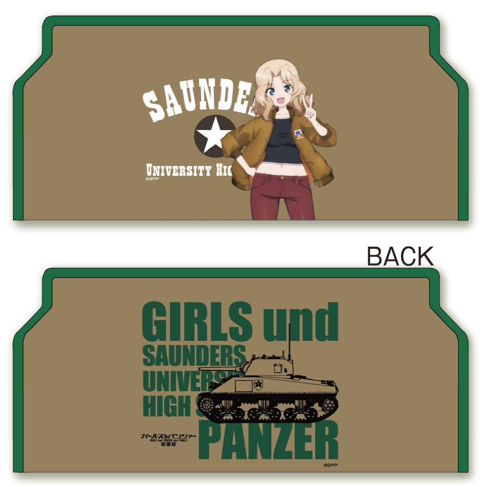 ガールズ＆パンツァー　MA-1スタイル　tenteコラボBOXティッシュカバー　ケイ