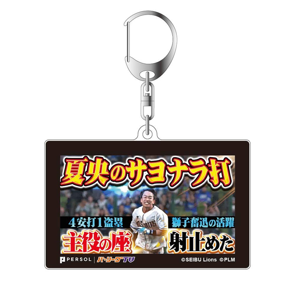パテレアワード2025 サムネイル・アクリルキーホルダー [埼玉西武ライオンズ・滝澤選手]