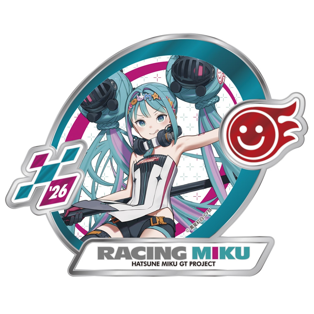 アルミマグネット　レーシングミク 2026Ver. KV2