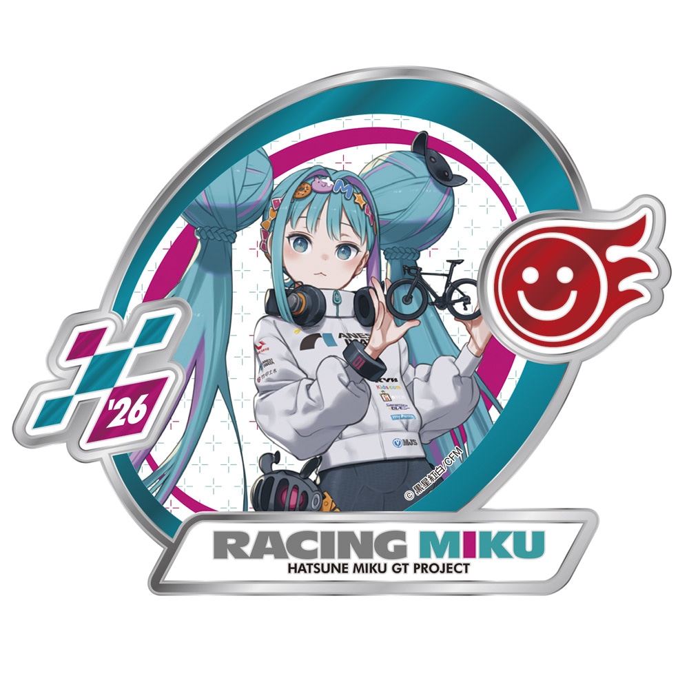 アルミマグネット　レーシングミク TEAM UKYO応援Ver. KV3