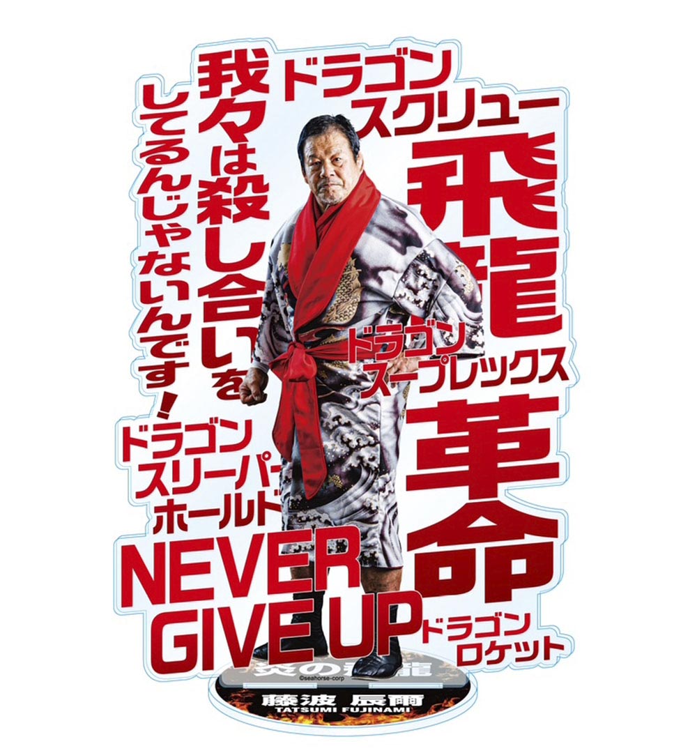 藤波辰爾 20cmアクリルスタンド 炎の飛龍