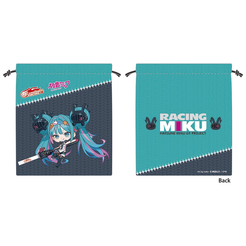 巾着　Racing Miku 2026 Chocopuni Ver. KV2