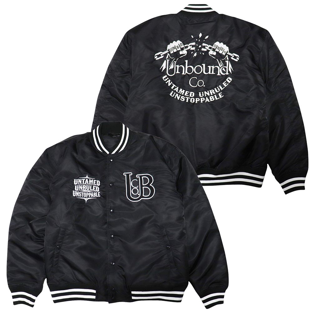 新日本プロレス ナイロンスタジャン Unbound Co.2026-27モデル L