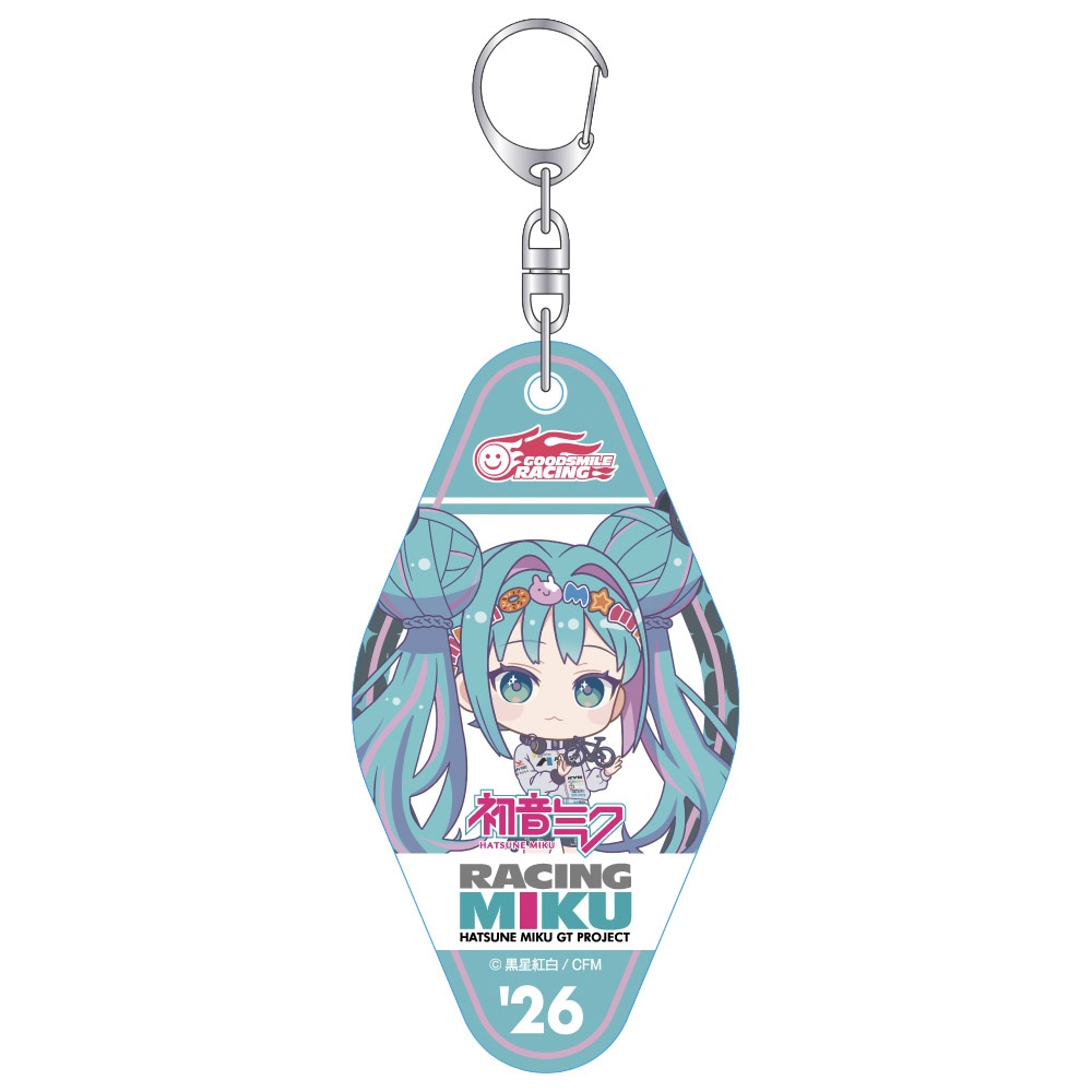 モーテル風アクリルキーホルダー　2026 TEAM UKYO.応援Ver.イラスト