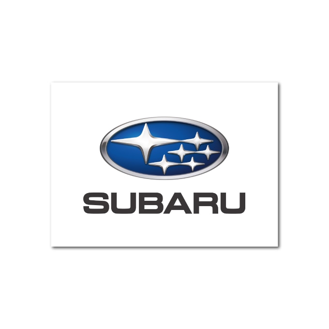 SBR-001 SUBARU ダイカットステッカー ロゴ