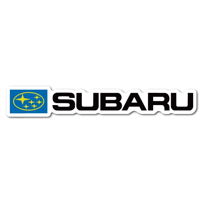 SBR-002 SUBARU ダイカットステッカー 旧ロゴ