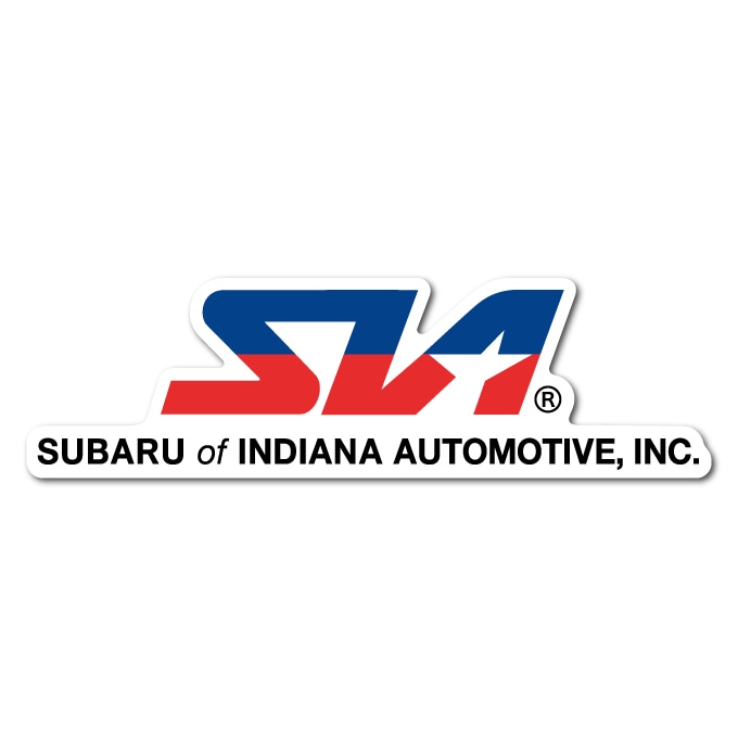 SBR-009 SUBARU ダイカットステッカー SIAロゴ