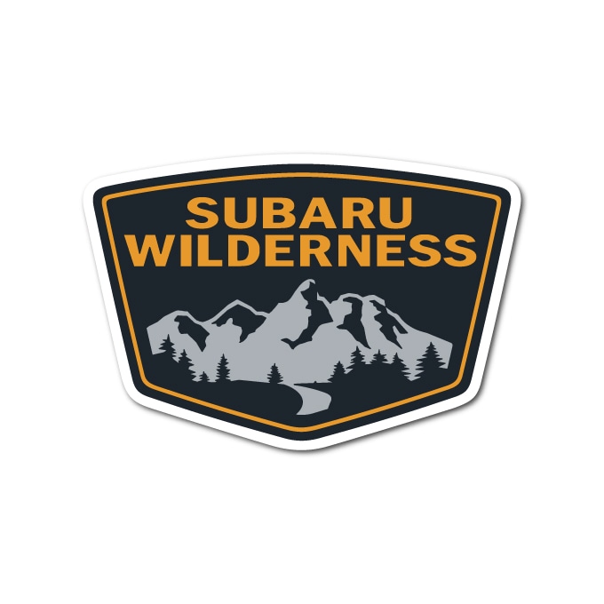 SBR-010 SUBARU ダイカットステッカー WILDERNESS
