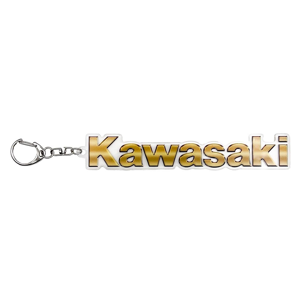 Kawasaki モーターサイクルエンブレム ビッグアクリルキーホルダー[Kawasaki]