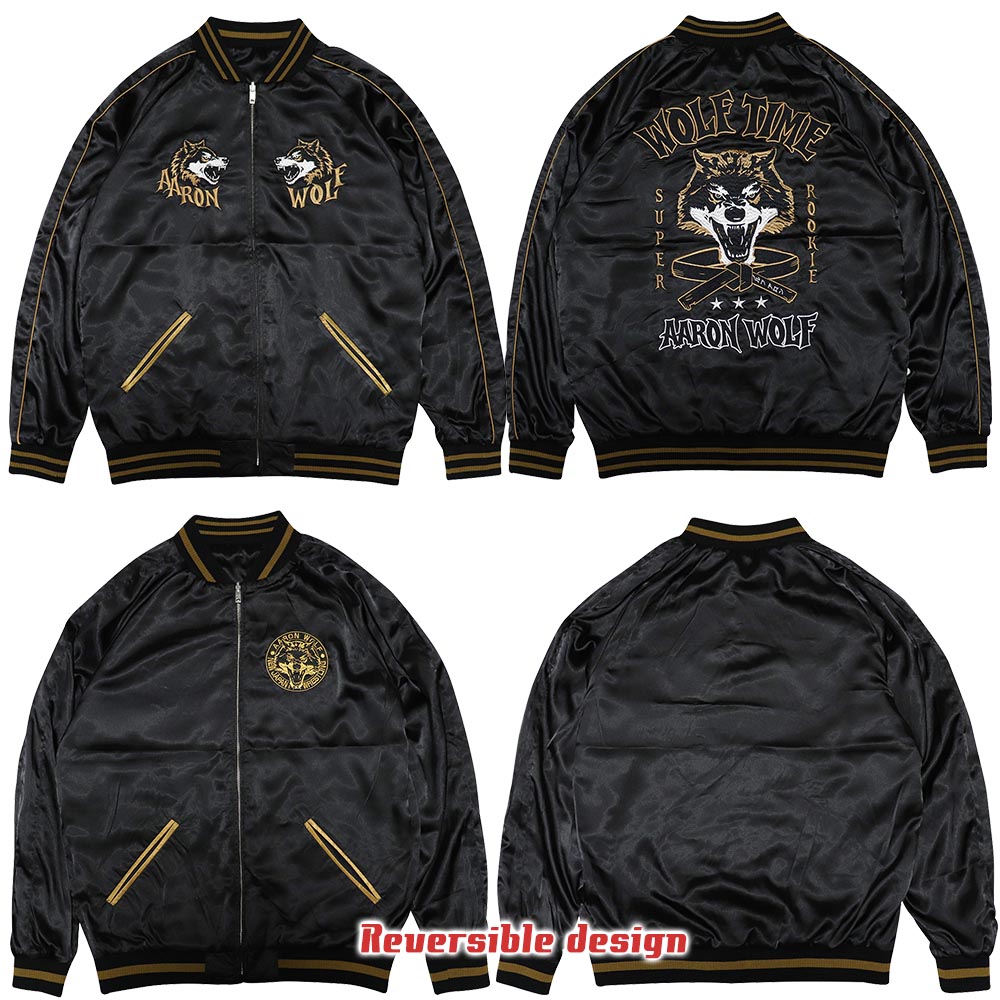 新日本プロレス スカジャン ウルフアロン 2026-27モデル XXL