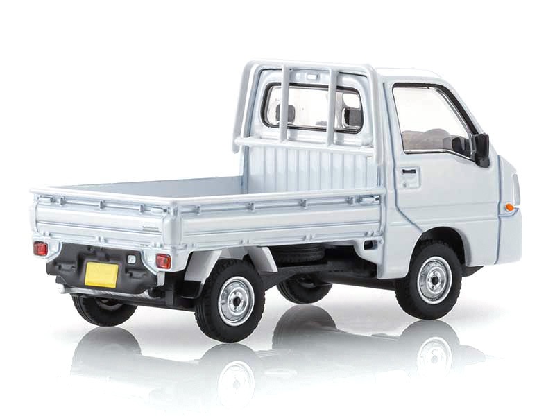 KYOSHO 1/64 SUBARU SAMBAR TRUCK WHITE ミニカー & BOOK