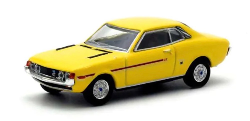KYOSHO 1/64 トヨタ セリカ 1600GT (イエロー)