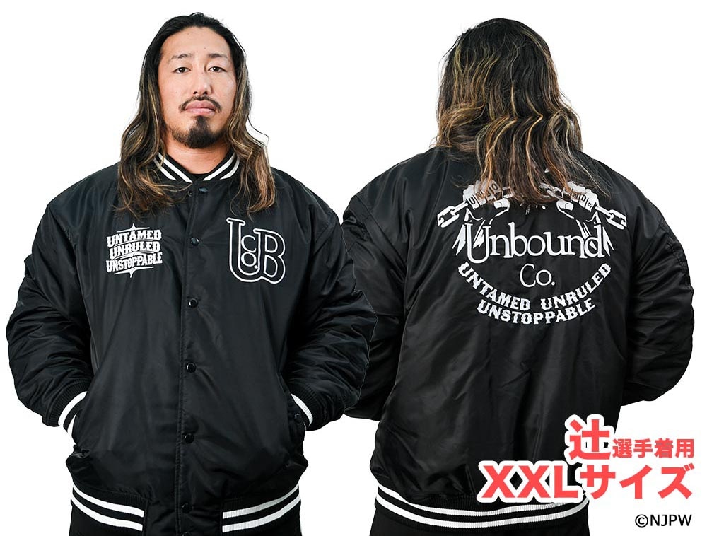 新日本プロレス ナイロンスタジャン Unbound Co.2026-27モデル XXL