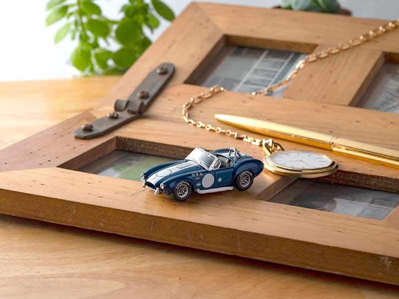 KYOSHO 1/64 シェルビー コブラ 427 S/C ミニカー & BOOK