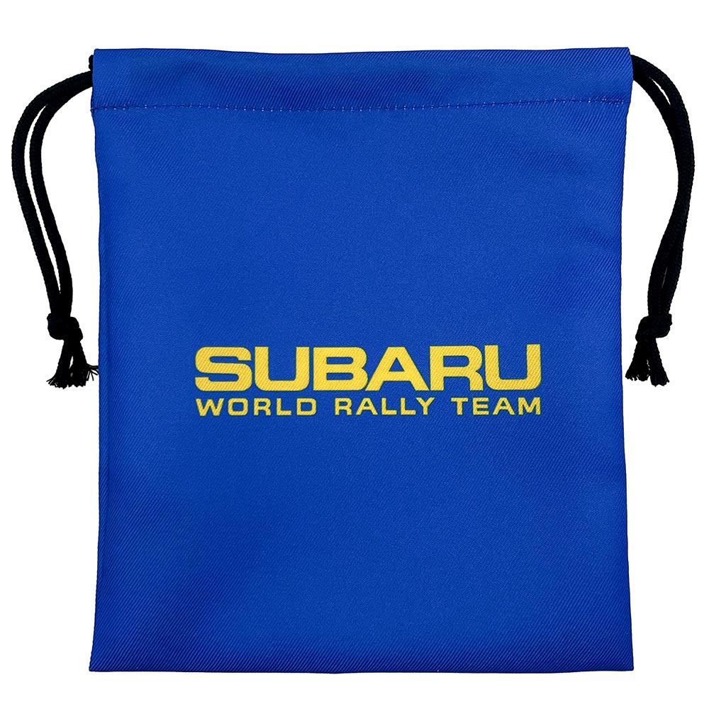 SUBARU 巾着 ワールドラリーチームロゴ
