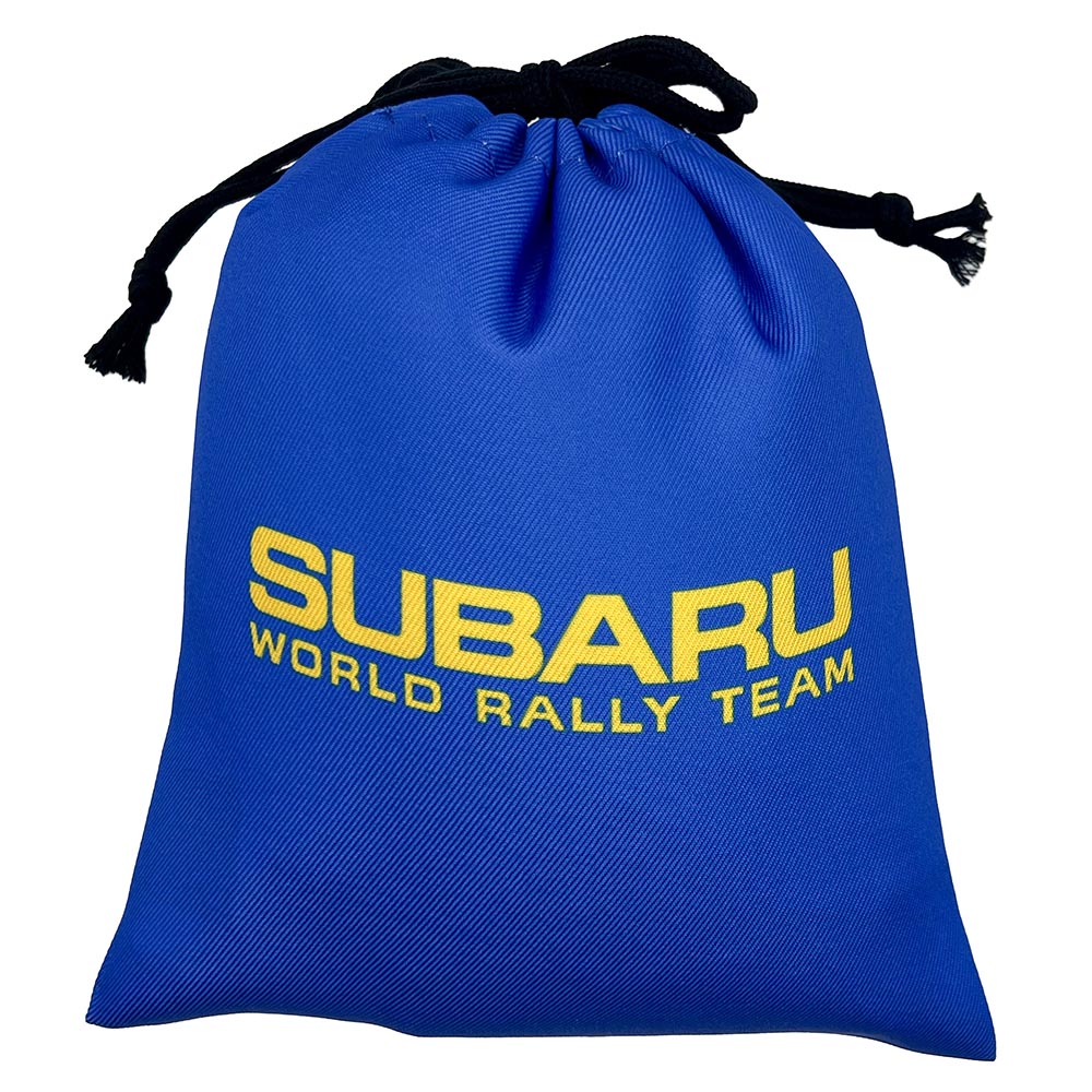 SUBARU 巾着 ワールドラリーチームロゴ