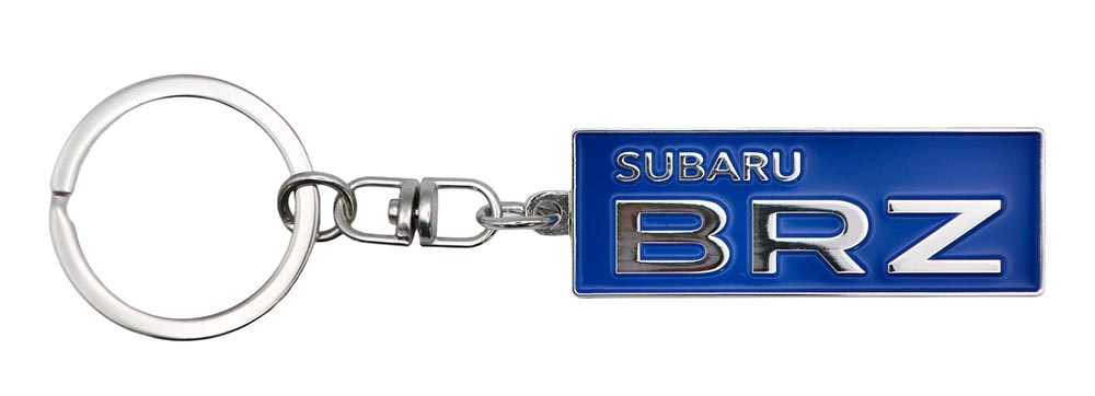 SUBARU BRZカーエンブレムメタルキーホルダー